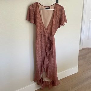 cotton candy dress, floral dress, casual, size: small